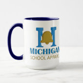Michigan School Apparel Tasse (Links)