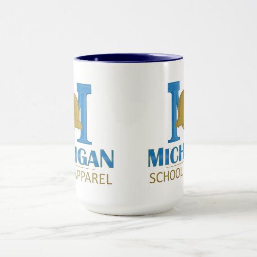 Michigan School Apparel Tasse (Zentrum)
