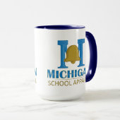Michigan School Apparel Tasse (VorderseiteRechts)