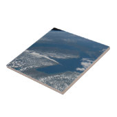 Michigan See, Huron See und Staat von Michigan. Fliese (Seite)