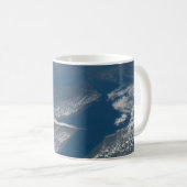 Michigan See, Huron See und Staat von Michigan. Kaffeetasse (VorderseiteRechts)