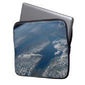 Michigan See, Huron See und Staat von Michigan. Laptopschutzhülle (Vorderseite Links)