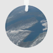 Michigan See, Huron See und Staat von Michigan. Ornament (Rückseite)