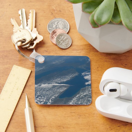 Michigan See, Huron See und Staat von Michigan. Schlüsselanhänger (Schreibtisch)