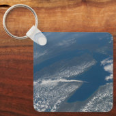 Michigan See, Huron See und Staat von Michigan. Schlüsselanhänger (Vorderseite)