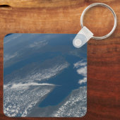 Michigan See, Huron See und Staat von Michigan. Schlüsselanhänger (Rückseite)