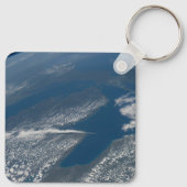 Michigan See, Huron See und Staat von Michigan. Schlüsselanhänger (Rückseite)