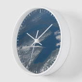 Michigan See, Huron See und Staat von Michigan. Uhr (Winkel)