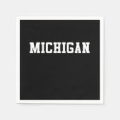 Michigan Serviette (Vorderseite)