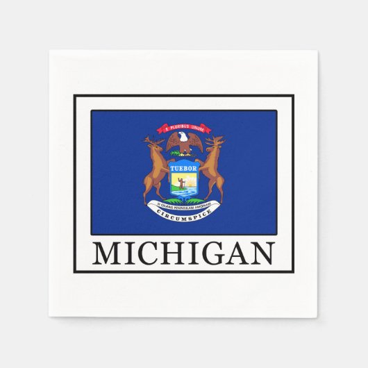 Michigan Serviette (Vorderseite)