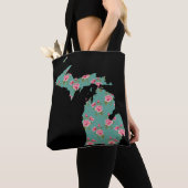 Michigan Shabby Rose and Dots | Anpassen Tasche (Von Nahem)