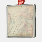 Michigan Silbernes Ornament (Links)