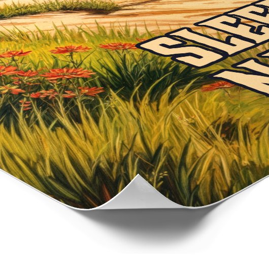 Michigan Sleeping Bear Dunes National Lakeshore 03 Poster (Ecke)