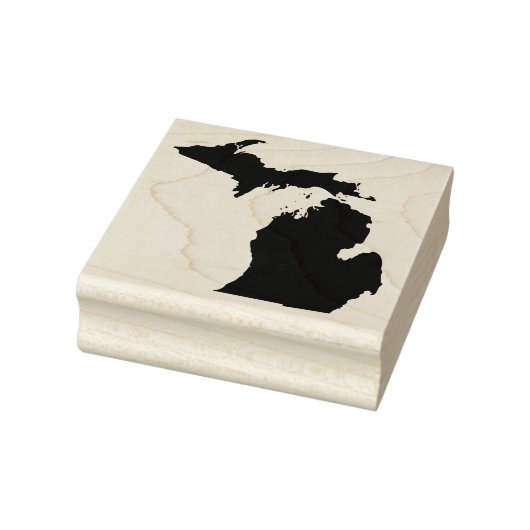 Michigan Solid Rubber Briefmarke Gummistempel (Stempel)