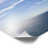 Michigan Sonnentag Fotodruck (Ecke)