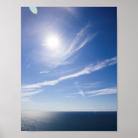 Michigan Sonnentag Poster (Vorne)