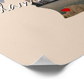 Michigan Staat Foto einfügen und Ortsname Poster (Ecke)