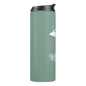 Michigan Staat Map Thermosbecher (Nach links gedreht)