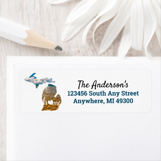 Michigan Staat Silhouette (Insitu)