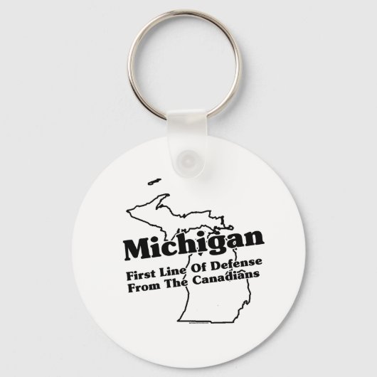 Michigan Staat Slogan Schlüsselanhänger (Vorderseite)