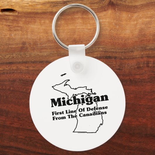 Michigan Staat Slogan Schlüsselanhänger (Vorderseite)