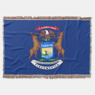 Michigan-Staats-Flagge Decke