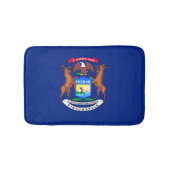 Michigan State Flag Design Badematte (Vorderseite)