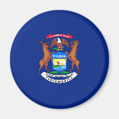 Michigan State Flag Design Magnet (Vorne)