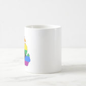 Michigan State Pride LGBTQ Progress Pride Kaffeetasse (Mittel)