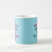 Michigan State Symbols Einfacher Text Kaffeebecher Kaffeetasse (Mittel)