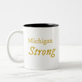 Michigan Strong Coffee Tasse (Links)