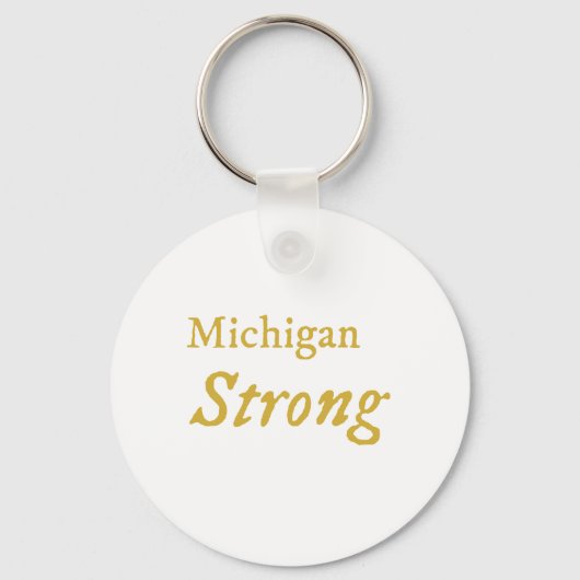 Michigan Strong Schlüsselanhänger (Vorderseite)