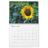 Michigan Sunflowers Kalender (Feb 2027)