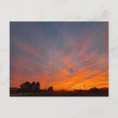 Michigan Sunset Postkarte (Vorderseite)