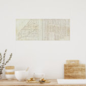 Michigan Survey Poster (Küche)