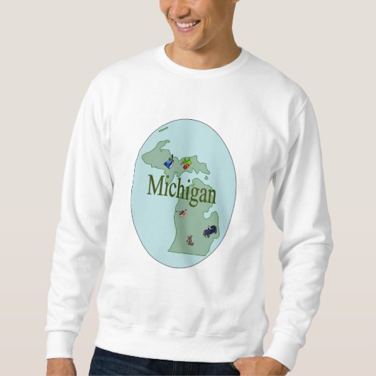 Michigan-Sweatshirt Sweatshirt (Vorderseite)