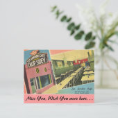 Michigan, Tea Garden Café, Grand Rapids Postkarte (Stehend Vorderseite)