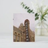 Michigan Theater Postcard Postkarte (Stehend Vorderseite)