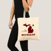 Michigan Tote Bag Tragetasche (Vorderseite (Produkt))
