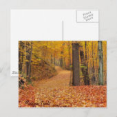 Michigan Trails Postkarte (Vorne/Hinten)