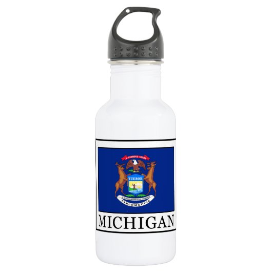 Michigan Trinkflasche (Vorderseite)