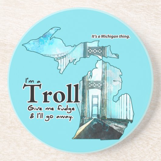 Michigan Troll Untersetzer (Vorne)