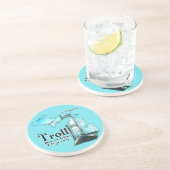 Michigan Troll Untersetzer (Seite)