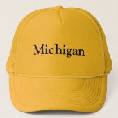 Michigan Truckerkappe (Vorderseite)