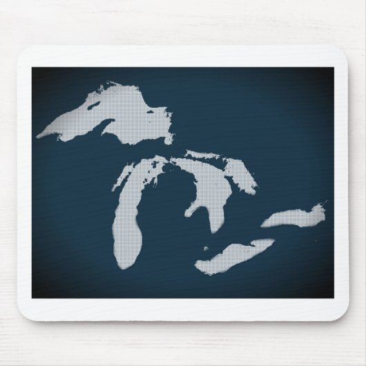 Michigan und die Great Lakes Mousepad (Vorne)