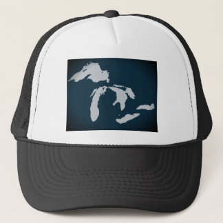 Michigan und die Great Lakes Truckerkappe