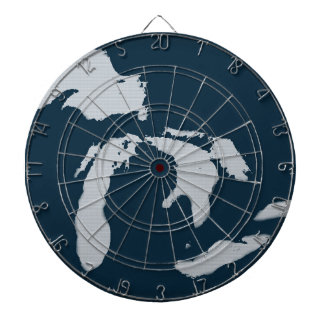 Michigan und die Großen Seen Dartscheibe
