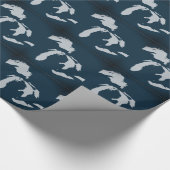 Michigan und die Großen Seen Geschenkpapier (Ecke)