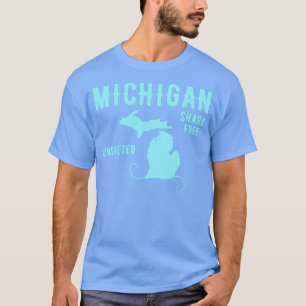 Michigan UNsalted Shark Free Gifts T-Shirt