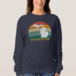 Michigan Up North VIBE - Navy Blue Sweatshirt